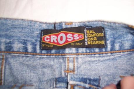 Riflová sukně světlá, 128