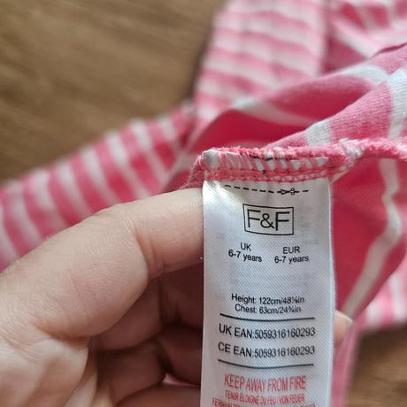 Šaty f&f vel. 122, f&f,122