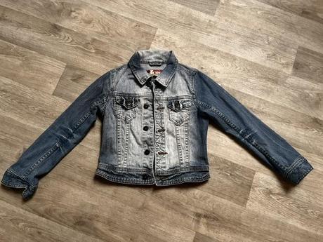 Džínová bunda, h&m,134