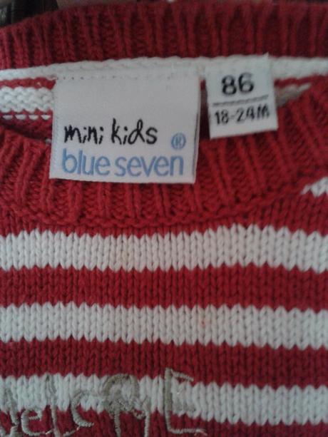 Svetr blue seven dívčí vel. 86, 86