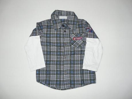 Košile s dl.rukávem vel.104 zn. okay, okay,104