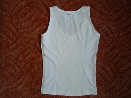 Bílé tričko tílko top adidas, adidas,l