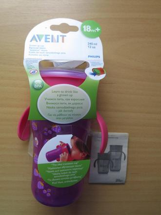 První hrnek avent philips 340 ml,