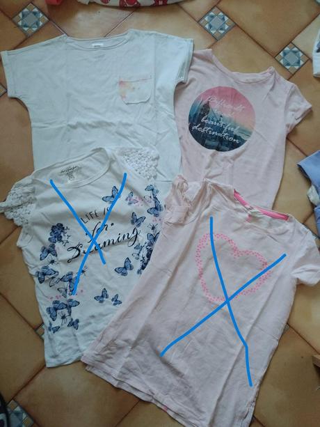 2x tričko, 140–152