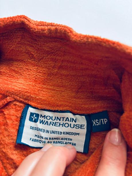 Cb/ mikina flecová - v.xs zn. mountain warenhause, mountain warehouse,xs