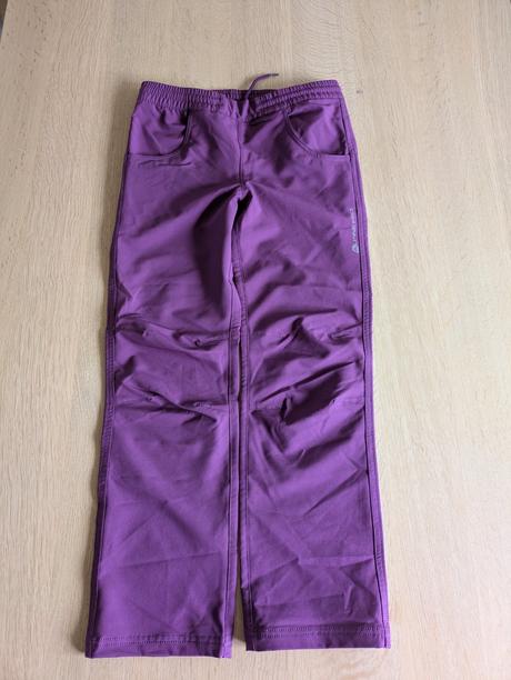 Softshellove kalhoty, alpine pro,140