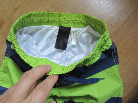 Bezva kraťasy, šortky, plavky, h&m,98