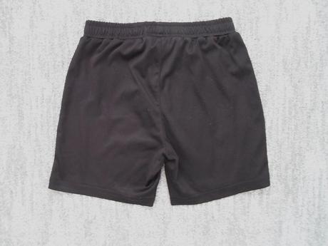 Černé kraťasy kraťásky šortky, 128