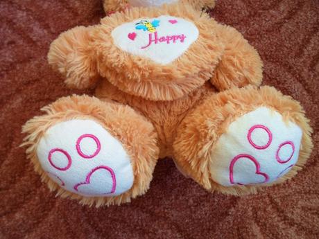 Hnědý plyšový medvěd velký, 