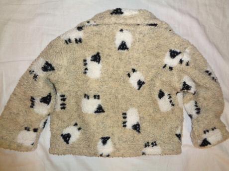 Kouzelný zimní teploučký kožíšek s ovečkama, 86