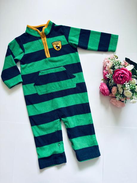 Overalek flecový - v.12/18 měs, carter's,86