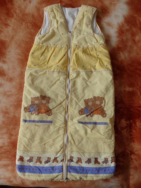 Spací pytel teplý s medvídky,