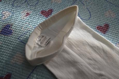 Bílé punčošky, vel. 110/116, , 116