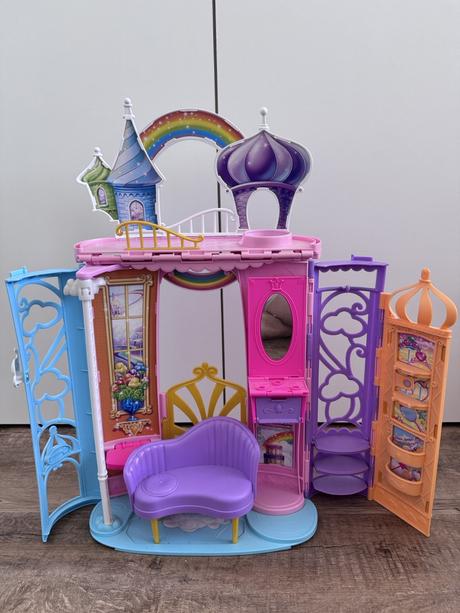 Mattel barbie duhový zámek, 