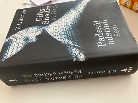 Kniha 50 odstínu sedi, 
