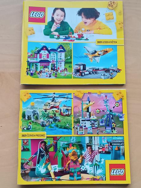2x lego katalog 2021, 