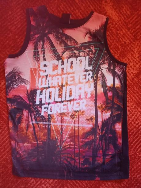 Tričko bez růkávů - vel.146, chapter young,146