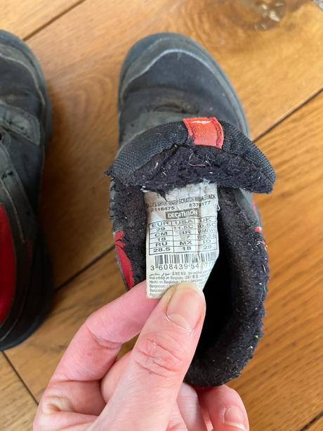 Dětské zimní boty na suchý zip, vel.29 (decathlon), decathlon,29