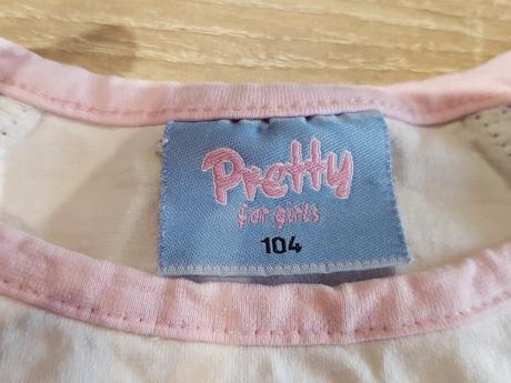 Dívčí tričko, pretty girl,104