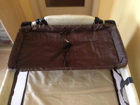 Skládací cestovní dětská postýlka, šířka (cm): 65,délka (cm): 120