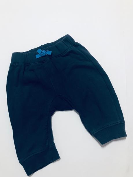 Tepláky modré - v.0/3 měs., nutmeg,62