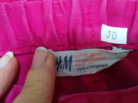 Rifle / kalhoty, ham, vel 122, h&m,122