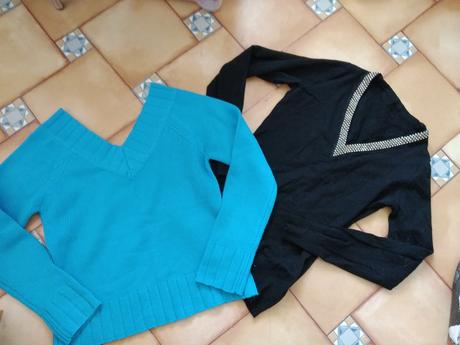 2x svetr - s/m, s