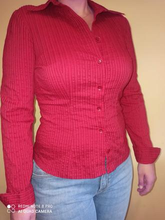 Červená dámská halenka, m