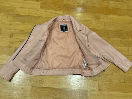 Dětská koženková bunda (křivák), c&a,140