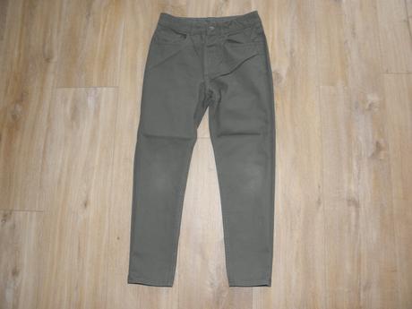 Chlapecké khaki rifle / džíny zn. h&m vel.134, h&m,134