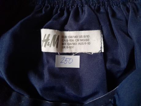 Kráný týlová sukně ham, vel 134/140, top stav, h&m,140