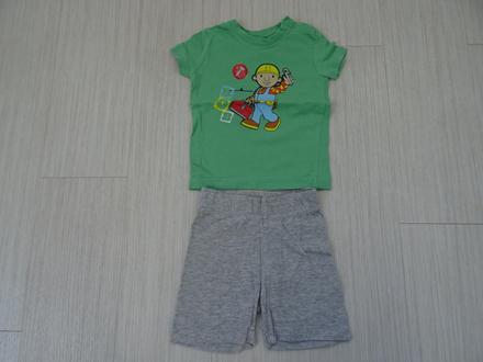 Chlapecký letní komplet bořek stavitel vel. 62/68, 62