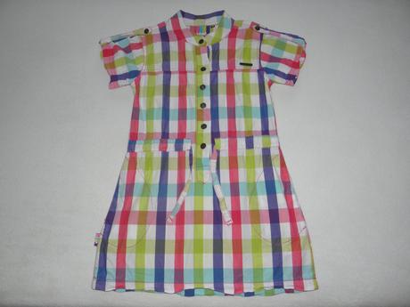 Letní sportovní plátěné šaty zn. loap vel.146/152, loap,146