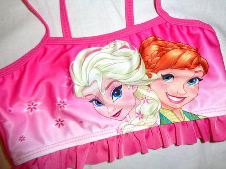 Kouzelná plavková podprsenka frozen 98/104, disney,98 / 104