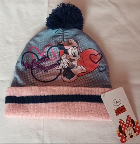 Čepice s bambulí  minie, disney