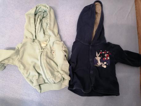 Kojenecké mikiny (velikost 56), 56