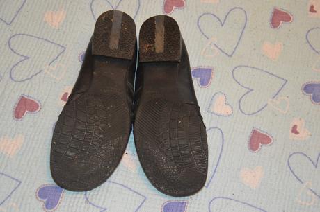 Černé celokožené boty, polobotky, zn. marc německé, 37