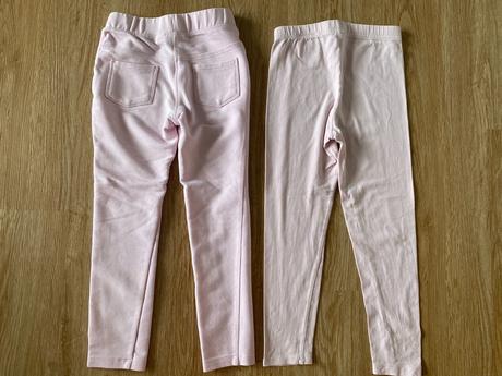 Dívčí růžové džegíny s kapsami - lupilu, lupilu,110