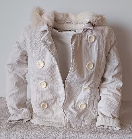 Manžestrová zimní bunda, 134