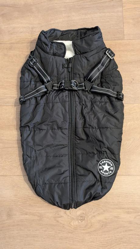 Ka487 nepromokavá psí bunda 3xl, délka zad 44 cm,