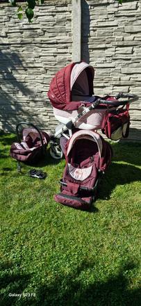 Kočárek trojkombinace raf-pol baby lux alu way, raf-pol,raf-pol alu way