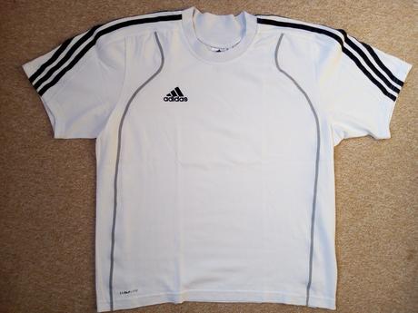 Bílé tričko zn."adidas" vel."m", adidas,m