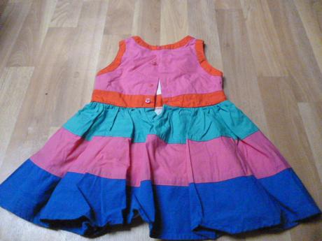 Pruhaté šaty vel.1-2, 92