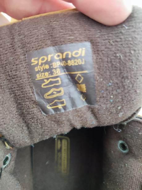 Kotníčkové boty sprandi vel. 38, sprandi,38