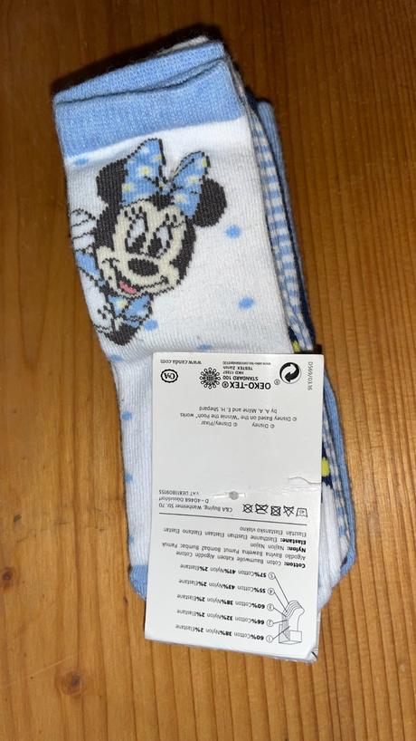 Nové ponožky minnie mouse, c&a,19