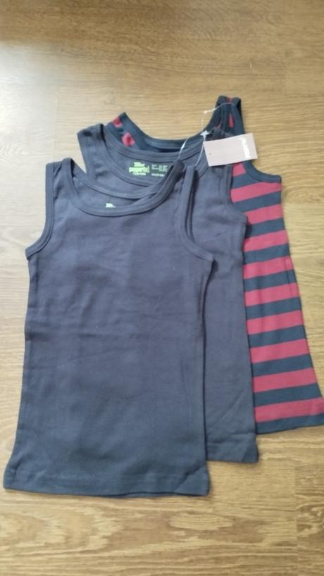 Tílko 3ks, pepperts,128