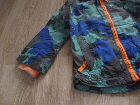 Maskáčová bunda vel. 1,5-3 roky, 92