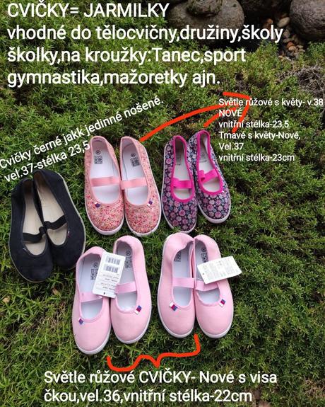 Cvičky - vel.36,37,38, 38