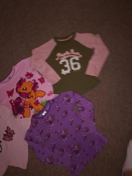 4x tričko, 122–134