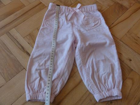 Manžestrové kalhotky s kapsičkami, lupilu,74
